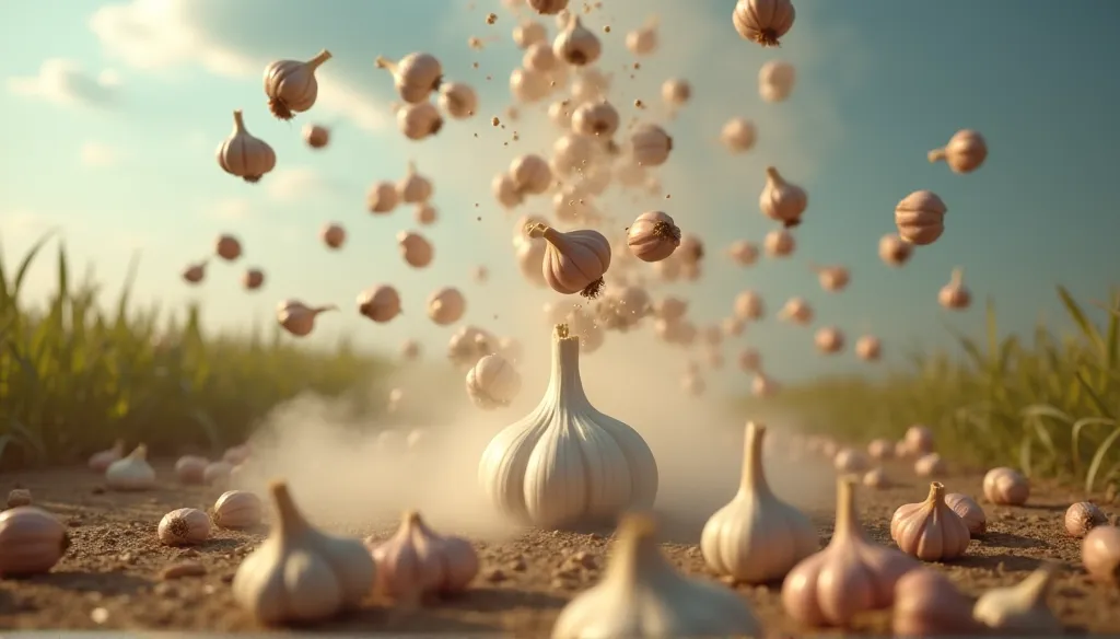 garlic にんにく 栽培