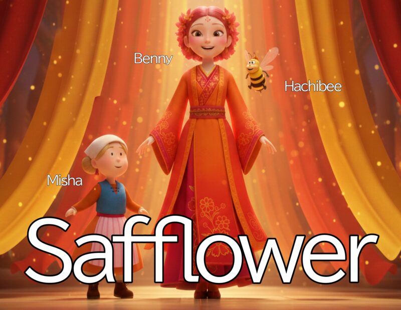 safflower　ベニバナ